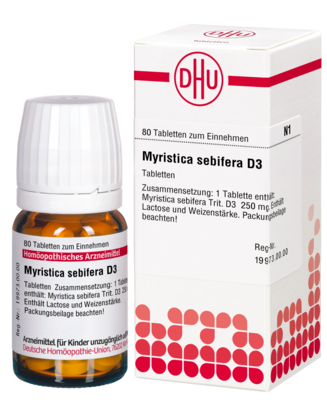 MYRISTICA SEBIFERA D 3 Tabletten