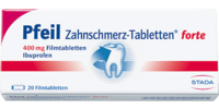 PFEIL Zahnschmerz-Tabletten forte Filmtabletten