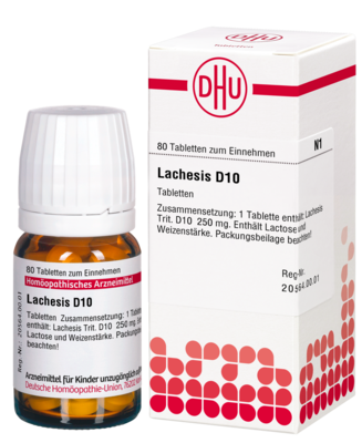 LACHESIS D 10 Tabletten