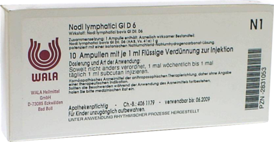 NODI lymphatici GL D 6 Ampullen