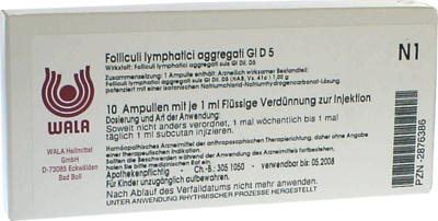FOLLICULI LYMPHATICI aggregati GL D 5 Ampullen