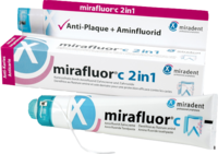 MIRADENT Zahncreme+Zahnseide mirafluor C 2in1