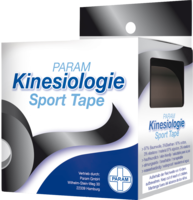 KINESIOLOGIE Sport Tape 5 cmx5 m schwarz