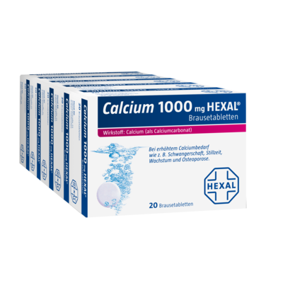 CALCIUM-1000-HEXAL-Brausetabletten