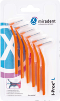 MIRADENT Interdentalbürste I-Prox L 0,8 mm orange