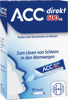 ACC direkt 600 mg Pulver zum Einnehmen im Beutel
